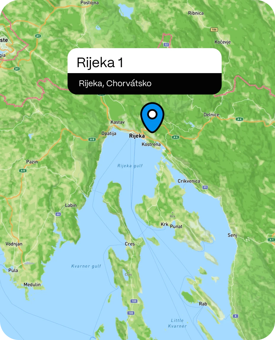 Mapa projektu Rijeka 1