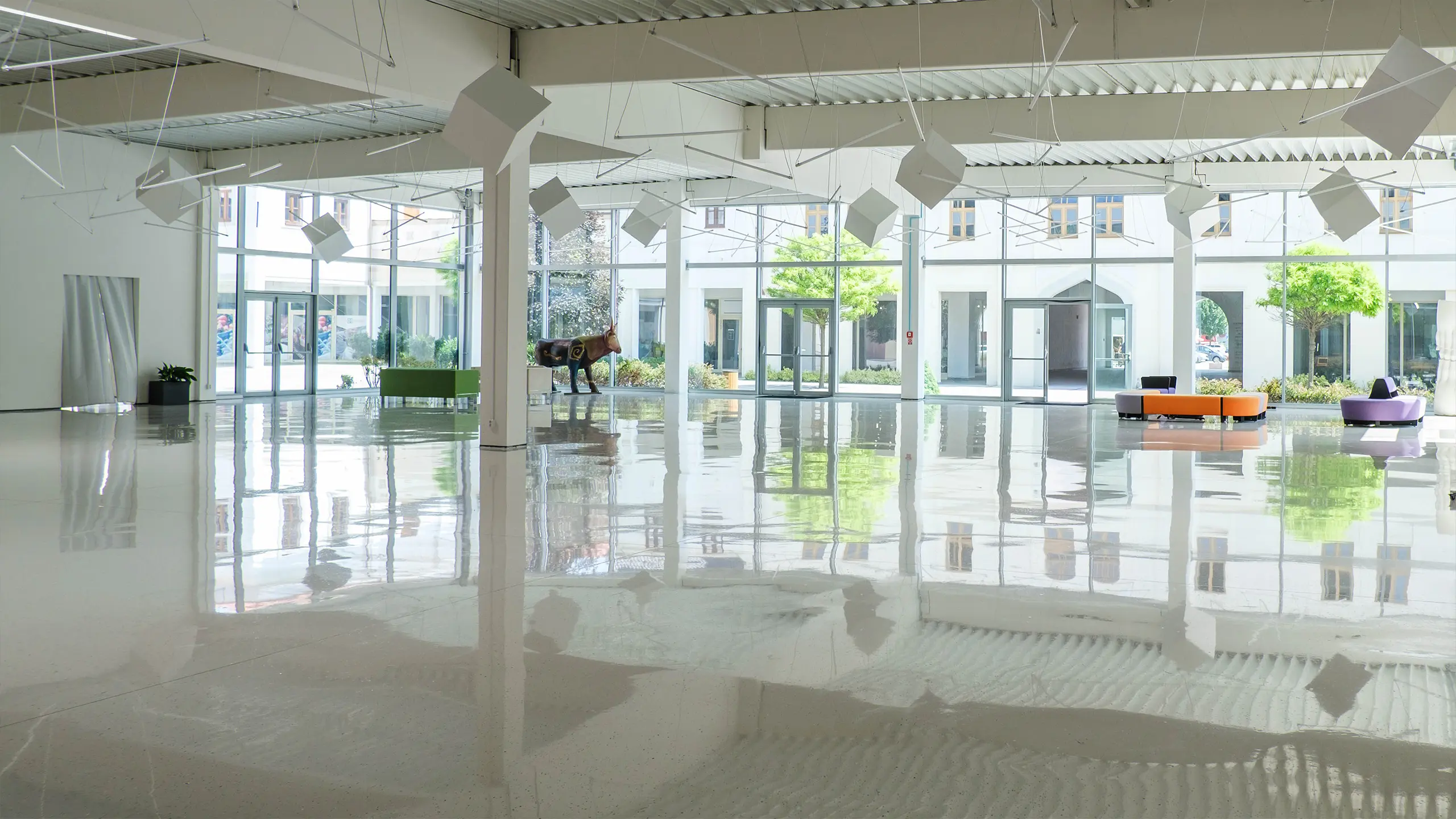 Commercial Project D1 Expo Business Center – representative entrance hall - obrázok 8