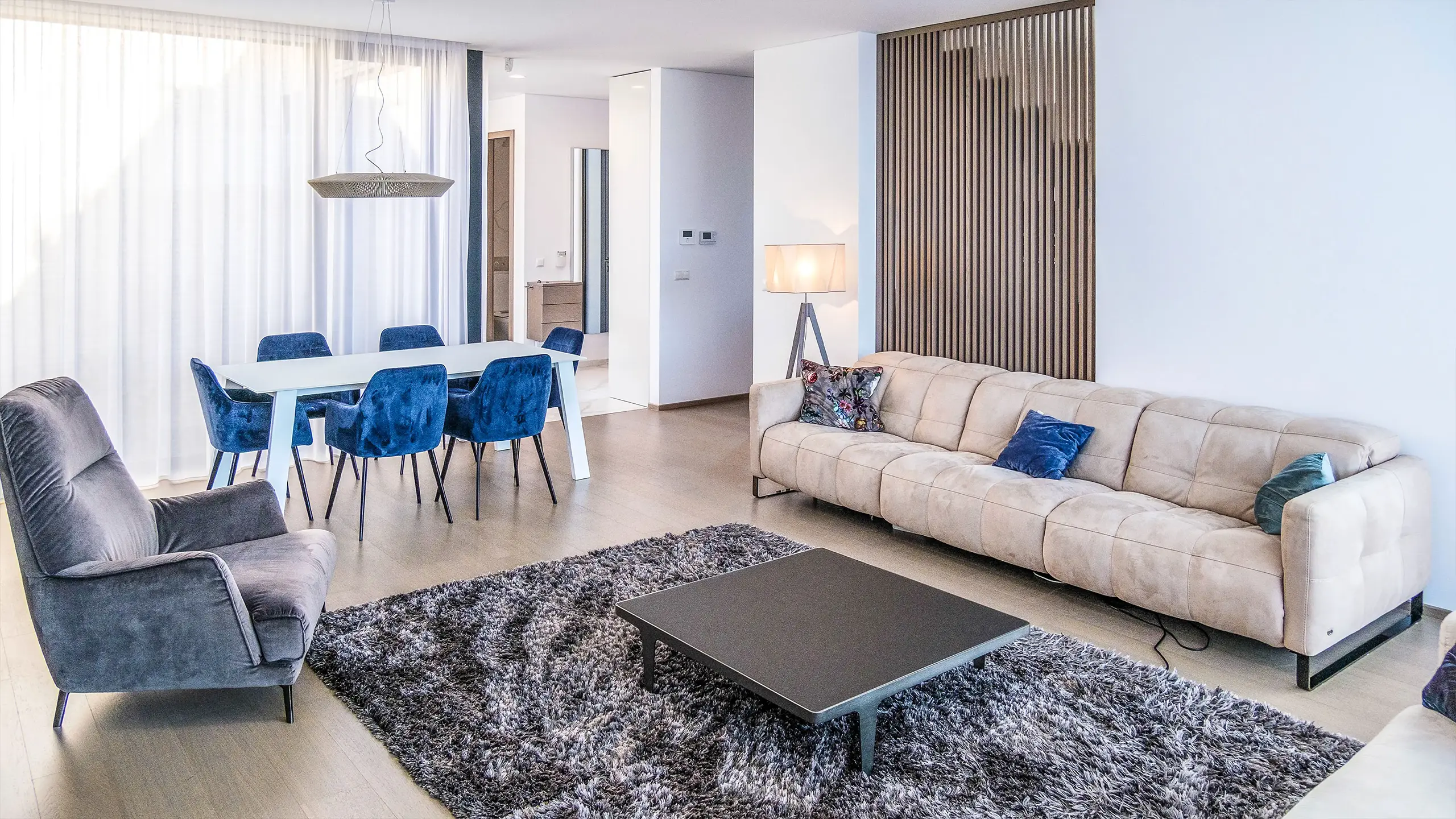 Rezidenčný projekt Eleven Housing – otvorený obytný priestor s moderným zariadením - obrázok 9
