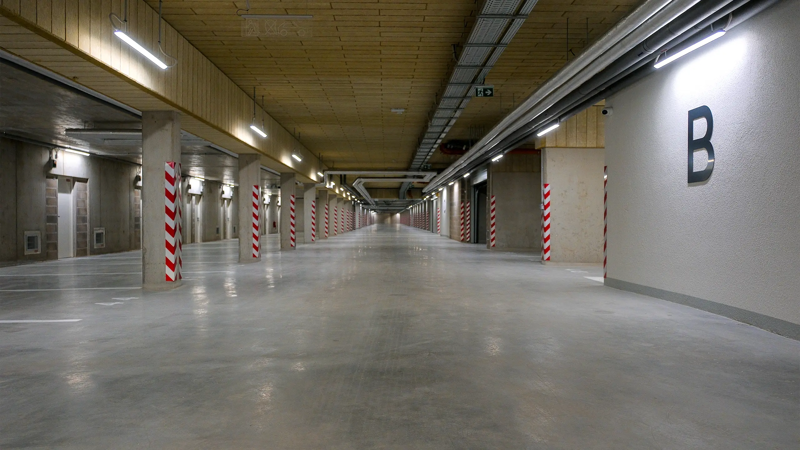 Residential Project Laurin dvor – underground parking garage of the residential complex - obrázok 23