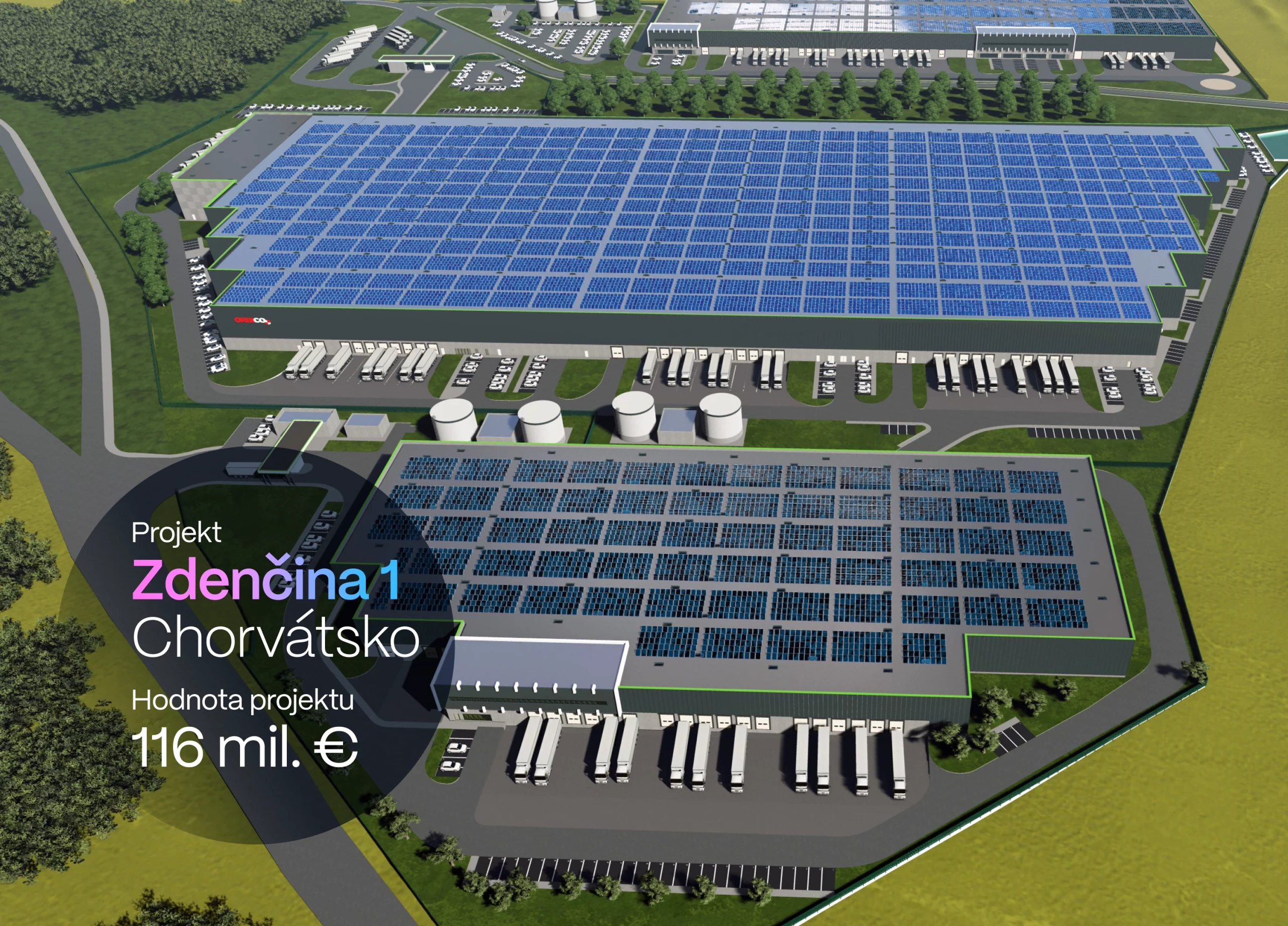Moderné distribučné centrum v srdci Chorvátska