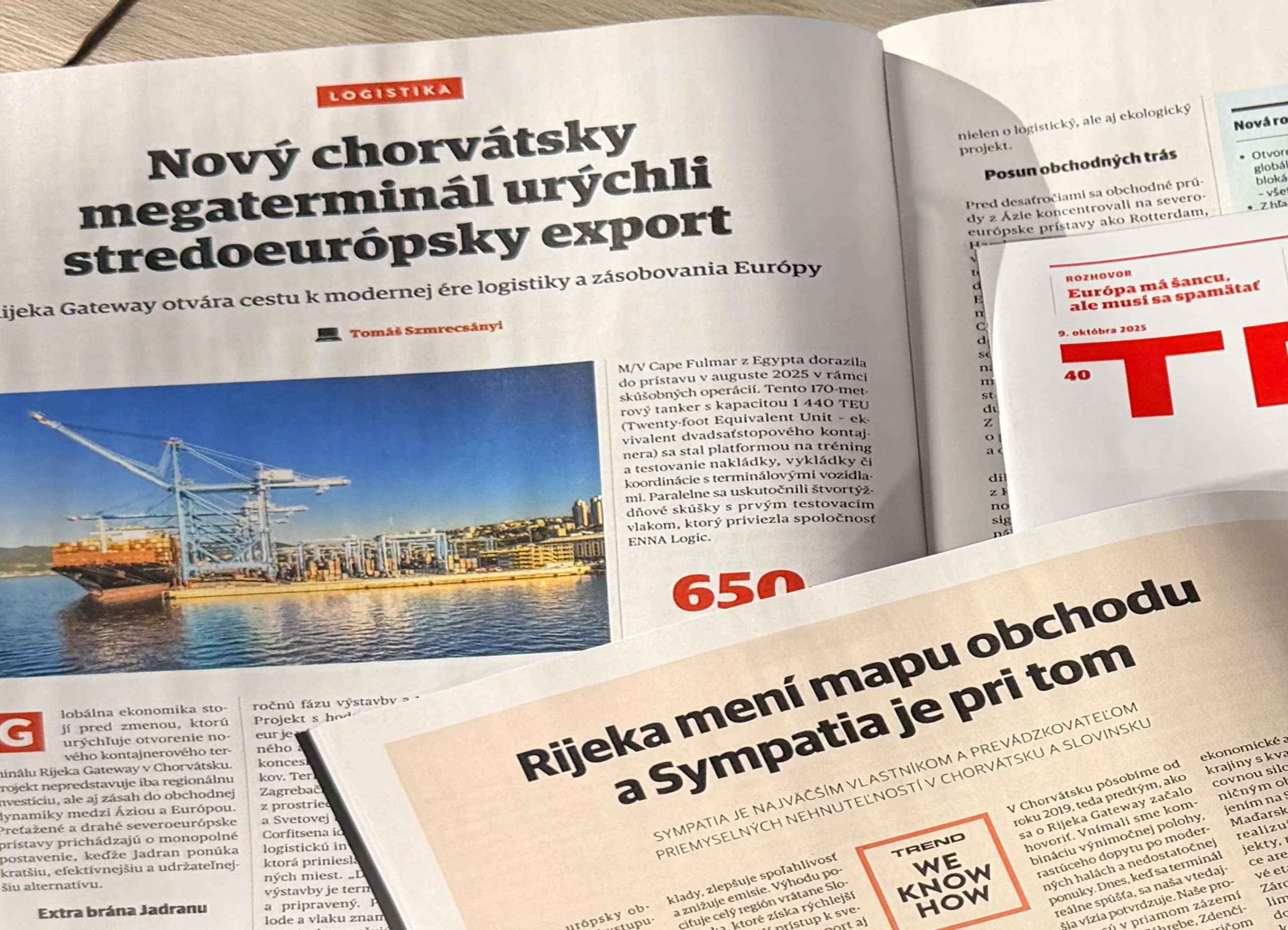New Croatian MegaTerminal Accelerates Central European Exports